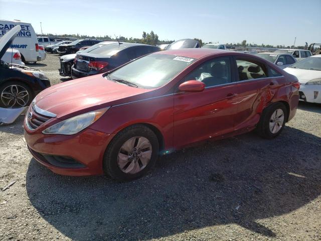HYUNDAI SONATA GLS 2014 with VIN 5NPEB4AC0EH821349 - Photo from auction