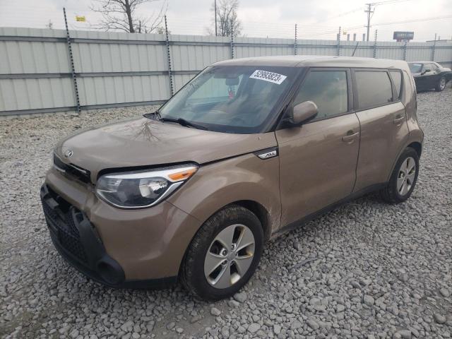 KIA SOUL 2016 with VIN KNDJN2A2XG7243995 - Photo from auction