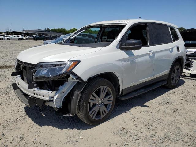HONDA PASSPORT E 2021 with VIN 5FNYF8H59MB014521 - Photo from auction