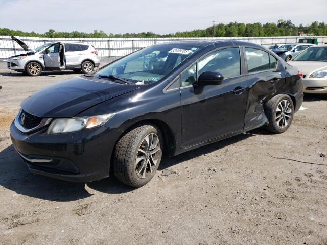 HONDA CIVIC EX 2014 with VIN 19XFB2F8XEE076613 - Photo from auction