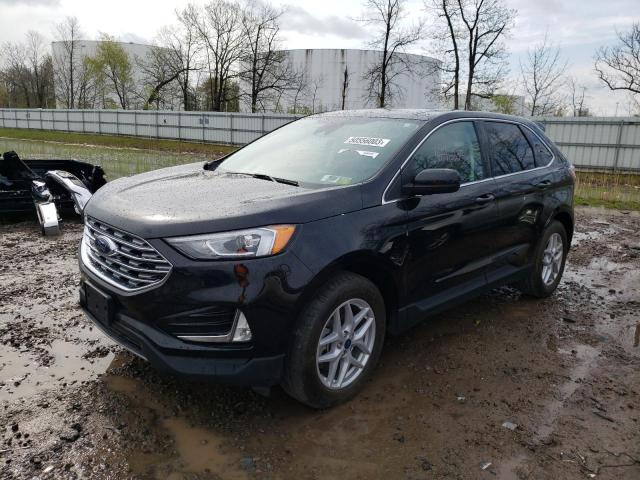 FORD EDGE SEL 2021 with VIN 2FMPK4J93MBA26279 - Photo from auction