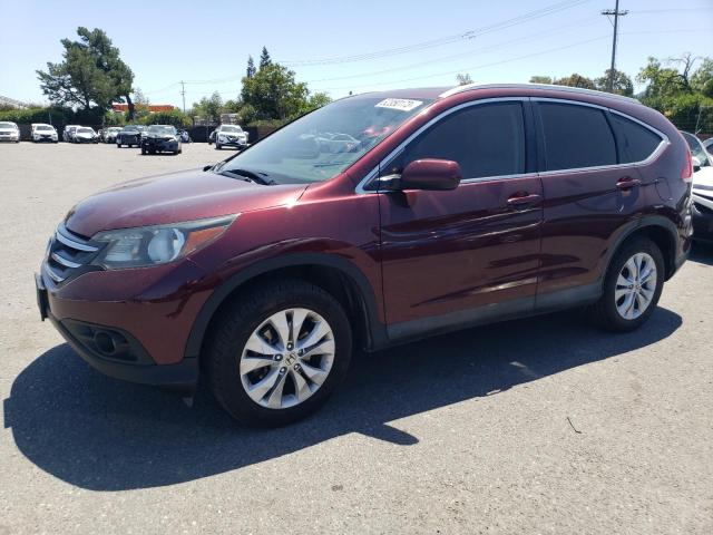 HONDA CR-V EXL 2014 with VIN 5J6RM3H77EL020177 - Photo from auction