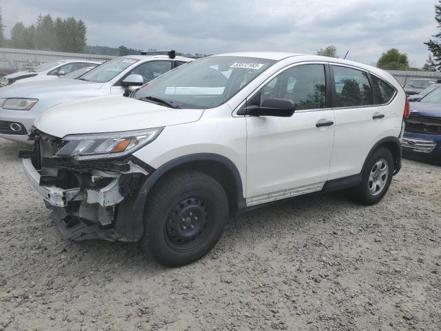 HONDA CR-V LX 2016 with VIN 5J6RM4H35GL068069 - Photo from auction