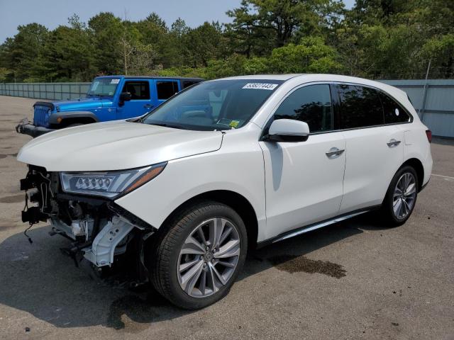ACURA MDX TECHNO 2020 with VIN 5J8YD4H51LL007610 - Photo from auction