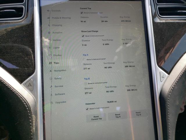 Photo 9 from auction – 2017 TESLA MODEL S with VIN 5YJSA1E12HF199482