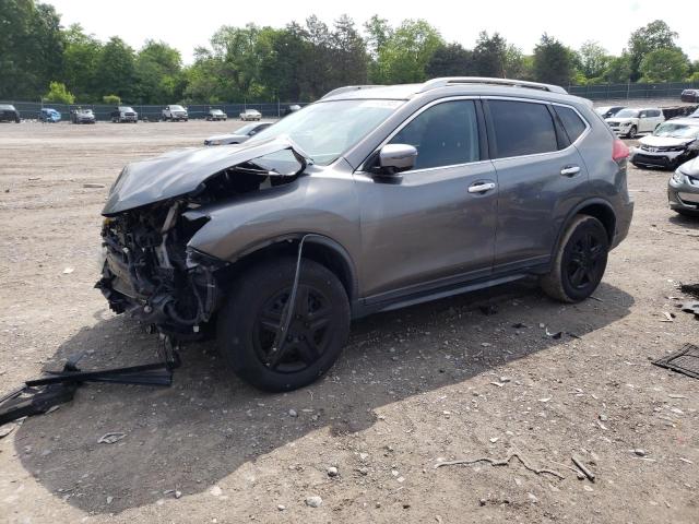 NISSAN ROGUE S 2017 with VIN KNMAT2MV8HP586723 - Photo from auction