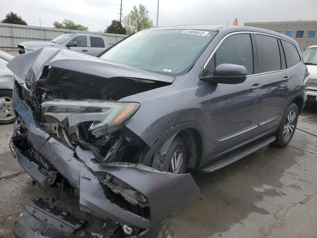 HONDA PILOT EX 2016 with VIN 5FNYF6H38GB037988 - Photo from auction