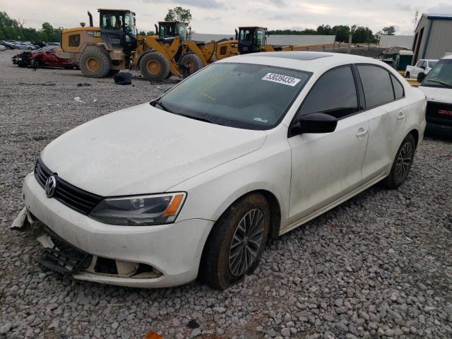 VOLKSWAGEN JETTA BASE 2012 with VIN 3VW2K7AJ8CM382229 - Photo from auction