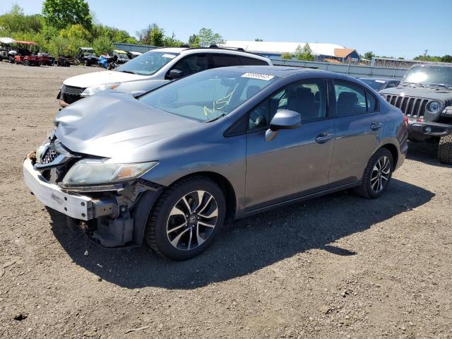 HONDA CIVIC EXL 2013 with VIN 19XFB2F91DE011964 - Photo from auction