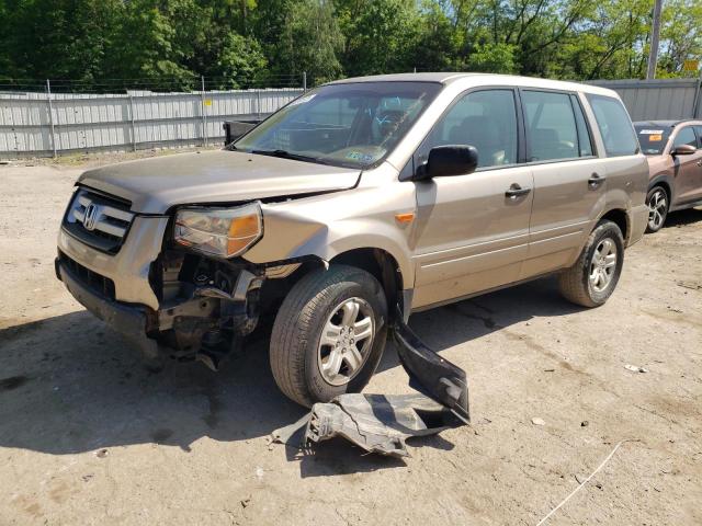 Photo 1 from auction – 2006 HONDA PILOT LX with VIN 2HKYF18166H551582