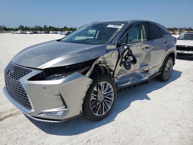 LEXUS RX 350 2021 with VIN 2T2JZMAA0MC189216 - Photo from auction