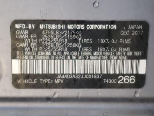 Photo 14 from auction – 2018 MITSUBISHI OUTLANDER with VIN JA4AD3A32JJ001837