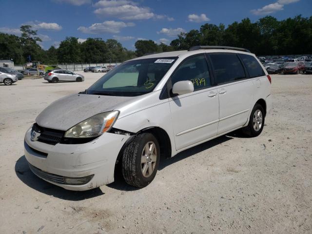 TOYOTA SIENNA XLE 2004 with VIN 5TDZA22C64S163469 - Photo from auction