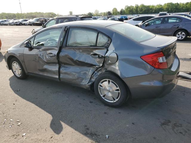 Photo 2 from auction – 2012 HONDA CIVIC HF with VIN 2HGFB2F63CH519556