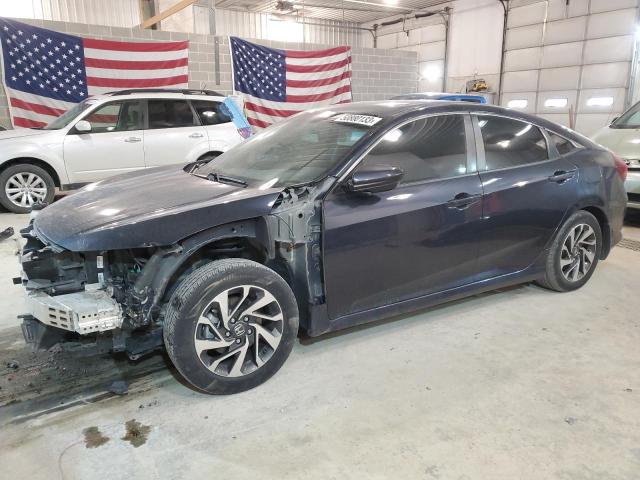 HONDA CIVIC EX 2017 with VIN 19XFC2F77HE076996 - Photo from auction