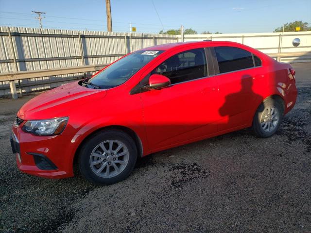 CHEVROLET SONIC LT 2019 with VIN 1G1JD5SB1K4150062 - Photo from auction