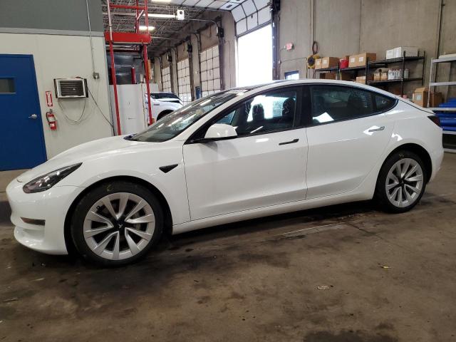 TESLA MODEL 3 2022 with VIN 5YJ3E1EB7NF127299 - Photo from auction