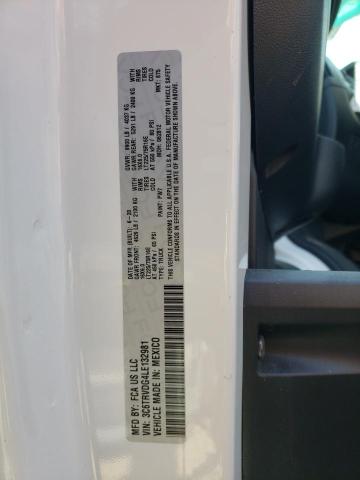 Photo 14 from auction – 2020 RAM PROMASTER with VIN 3C6TRVDG4LE132981