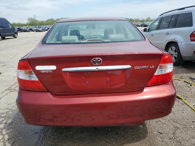 Photo 6 from auction – 2002 TOYOTA CAMRY LE with VIN 4T1BE32K72U049083