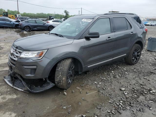 FORD EXPLORER X 2018 with VIN 1FM5K7D83JGA17484 - Photo from auction