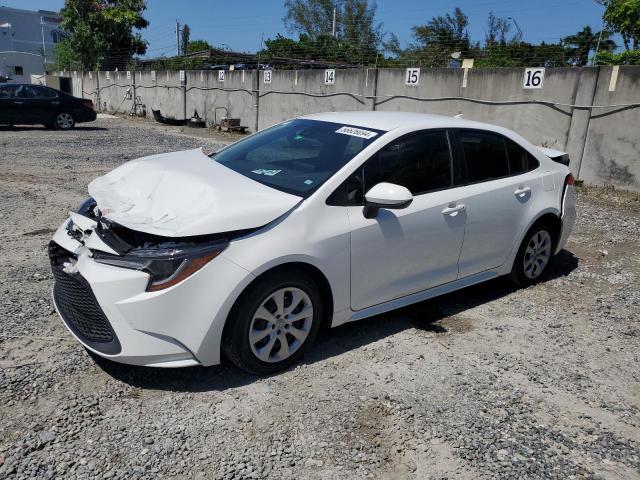 TOYOTA COROLLA LE 2022 with VIN JTDEPMAE1N3022906 - Photo from auction