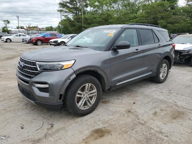 FORD EXPLORER X 2021 with VIN 1FMSK8DH3MGA81019 - Photo from auction