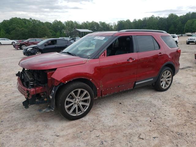 FORD EXPLORER X 2017 with VIN 1FM5K8D8XHGA56668 - Photo from auction