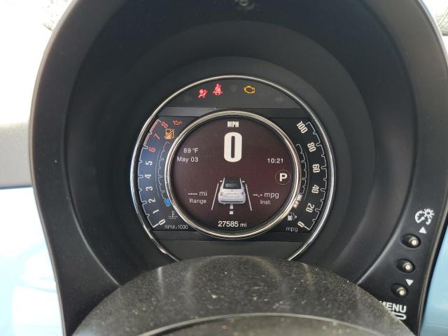 Photo 9 from auction – 2017 FIAT 500 LOUNGE with VIN 3C3CFFER8HT620684