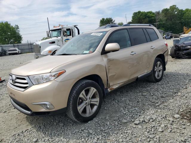 TOYOTA HIGHLANDER 2012 with VIN 5TDDK3EH4CS132420 - Photo from auction