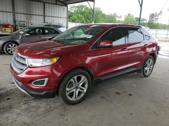 FORD EDGE TITAN 2018 with VIN 2FMPK3K93JBB35667 - Photo from auction