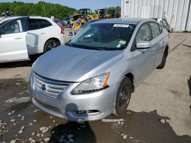 NISSAN SENTRA S 2013 with VIN 3N1AB7AP1DL750439 - Photo from auction