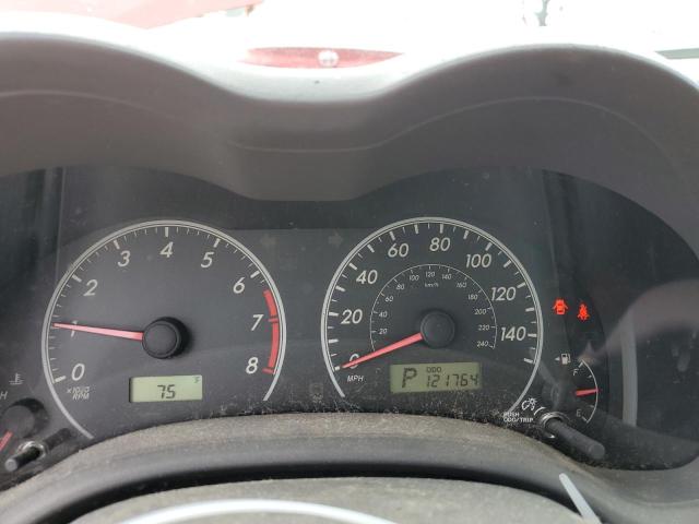 Photo 9 from auction – 2009 TOYOTA COROLLA BA with VIN JTDBL40E299039569