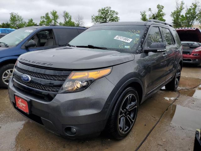 FORD EXPLORER S 2015 with VIN 1FM5K8GT2FGC63875 - Photo from auction