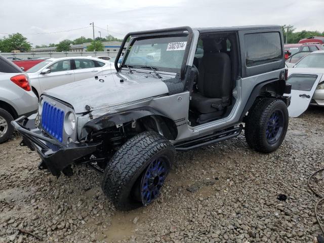 JEEP WRANGLER S 2014 with VIN 1C4AJWAG2EL315114 - Photo from auction