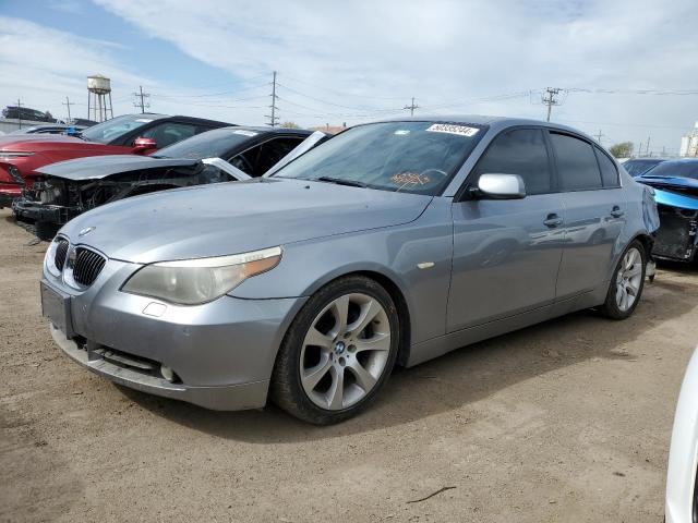 BMW 545 I 2005 with VIN WBANB33565CN66000 - Photo from auction