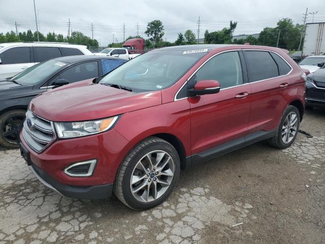FORD EDGE TITAN 2017 with VIN 2FMPK4K99HBC21789 - Photo from auction