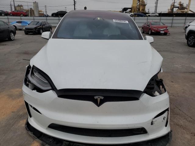 Photo 5 from auction – 2022 TESLA MODEL X with VIN 7SAXCBE69NF349295