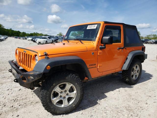 Photo 1 from auction – 2012 JEEP WRANGLER S with VIN 1C4AJWAG2CL285416