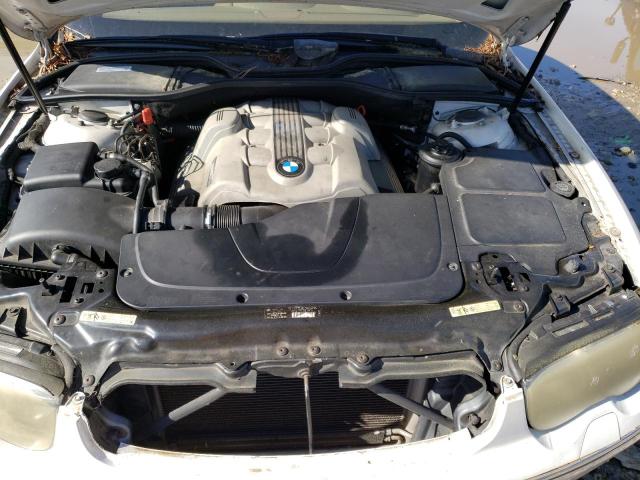 Photo 11 from auction – 2005 BMW 745 LI with VIN WBAGN63575DS57437