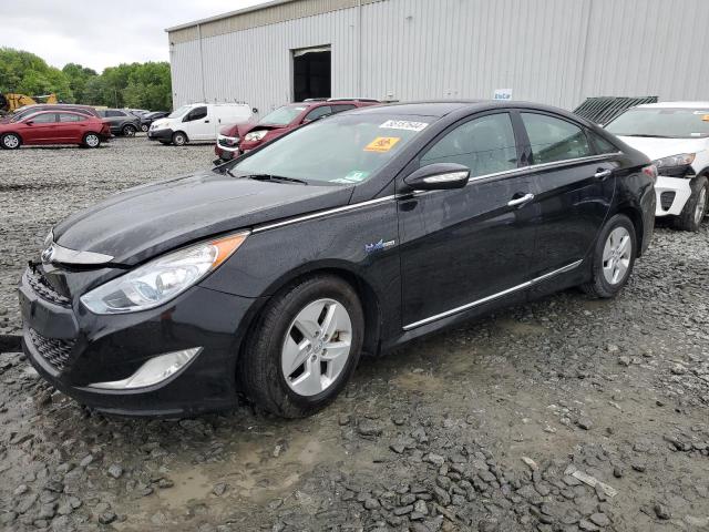 HYUNDAI SONATA HYB 2012 with VIN KMHEC4A40CA038473 - Photo from auction