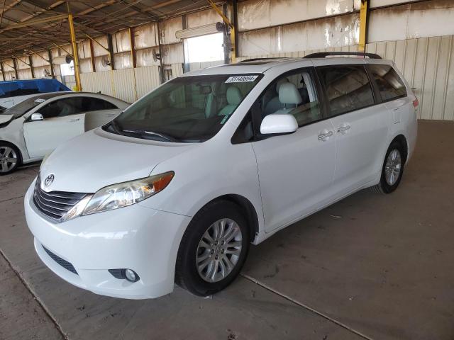TOYOTA SIENNA XLE 2013 with VIN 5TDYK3DC6DS405463 - Photo from auction