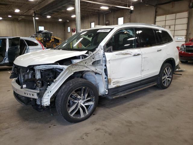 HONDA PILOT ELIT 2018 with VIN 5FNYF6H01JB043886 - Photo from auction