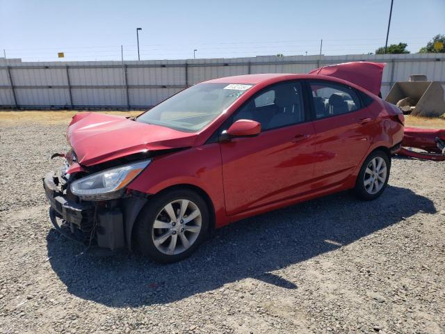 HYUNDAI ACCENT GLS 2014 with VIN KMHCU4AE9EU700565 - Photo from auction