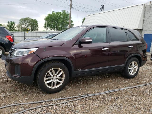 Photo 1 from auction – 2014 KIA SORENTO LX with VIN 5XYKTCA68EG509436
