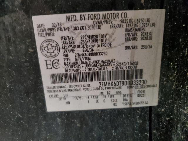 Photo 14 from auction – 2013 FORD FLEX LIMIT with VIN 2FMHK6DT8DBD33230
