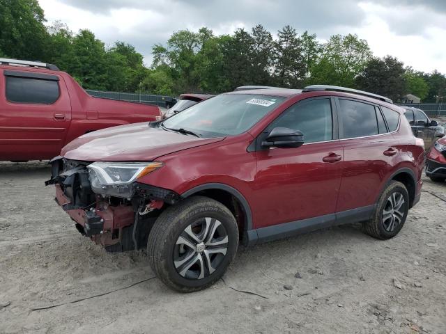 TOYOTA RAV4 LE 2018 with VIN 2T3BFREV3JW833465 - Photo from auction