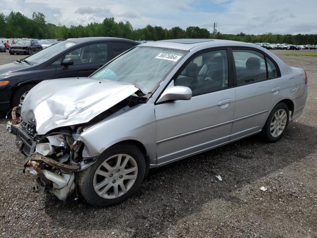 HONDA CIVIC LX 2005 with VIN 2HGES16685H022348 - Photo from auction