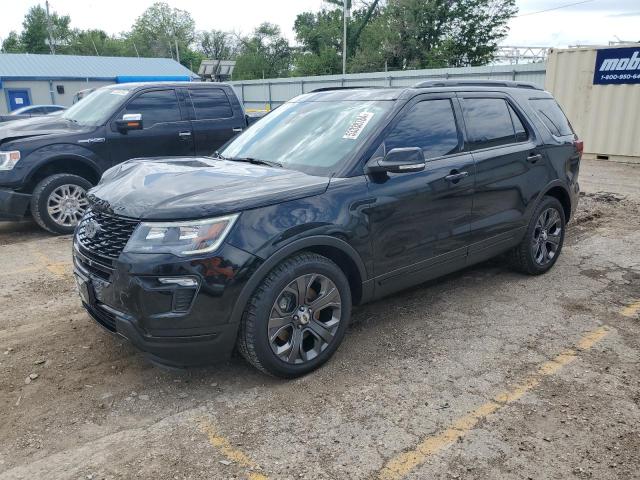 FORD EXPLORER S 2018 with VIN 1FM5K8GT6JGA97532 - Photo from auction