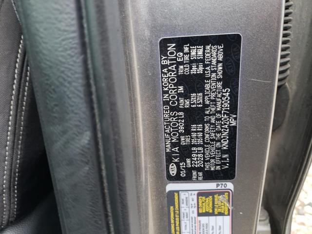 Photo 14 from auction – 2015 KIA SOUL with VIN KNDJN2A20F7190545