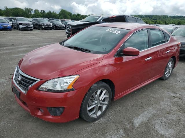NISSAN SENTRA S 2013 with VIN 3N1AB7AP1DL688797 - Photo from auction